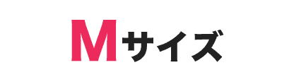 お得なパック料金 Mサイズ